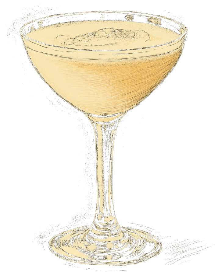 Pisco Sour Cocktail, Midjourney