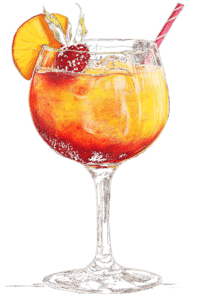 Romeo und Julietta Cocktail, Midjourney