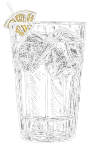 Whiskey Tonic Longdrink, Midjourney